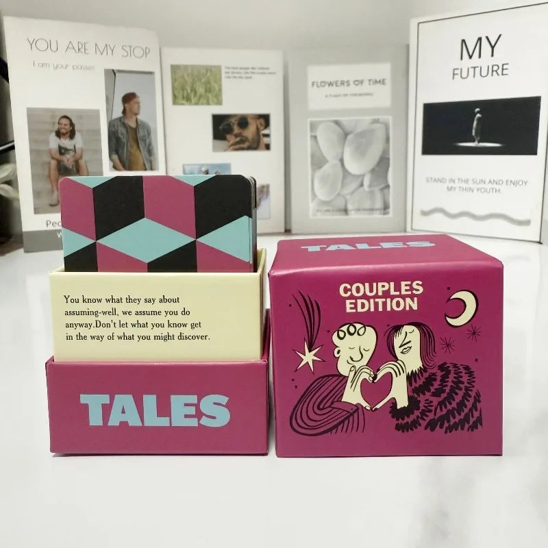 New 150Pcs Card Conversation Starter Game Family Edition Fun Icebreaker for Adults and Family Gatherings Couples Card Game Tales