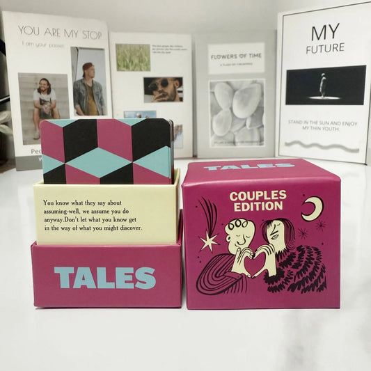 New 150Pcs Card Conversation Starter Game Family Edition Fun Icebreaker for Adults and Family Gatherings Couples Card Game Tales